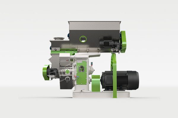 Rice husk pellet mill machine for making biomass fuel pellets from rice husks